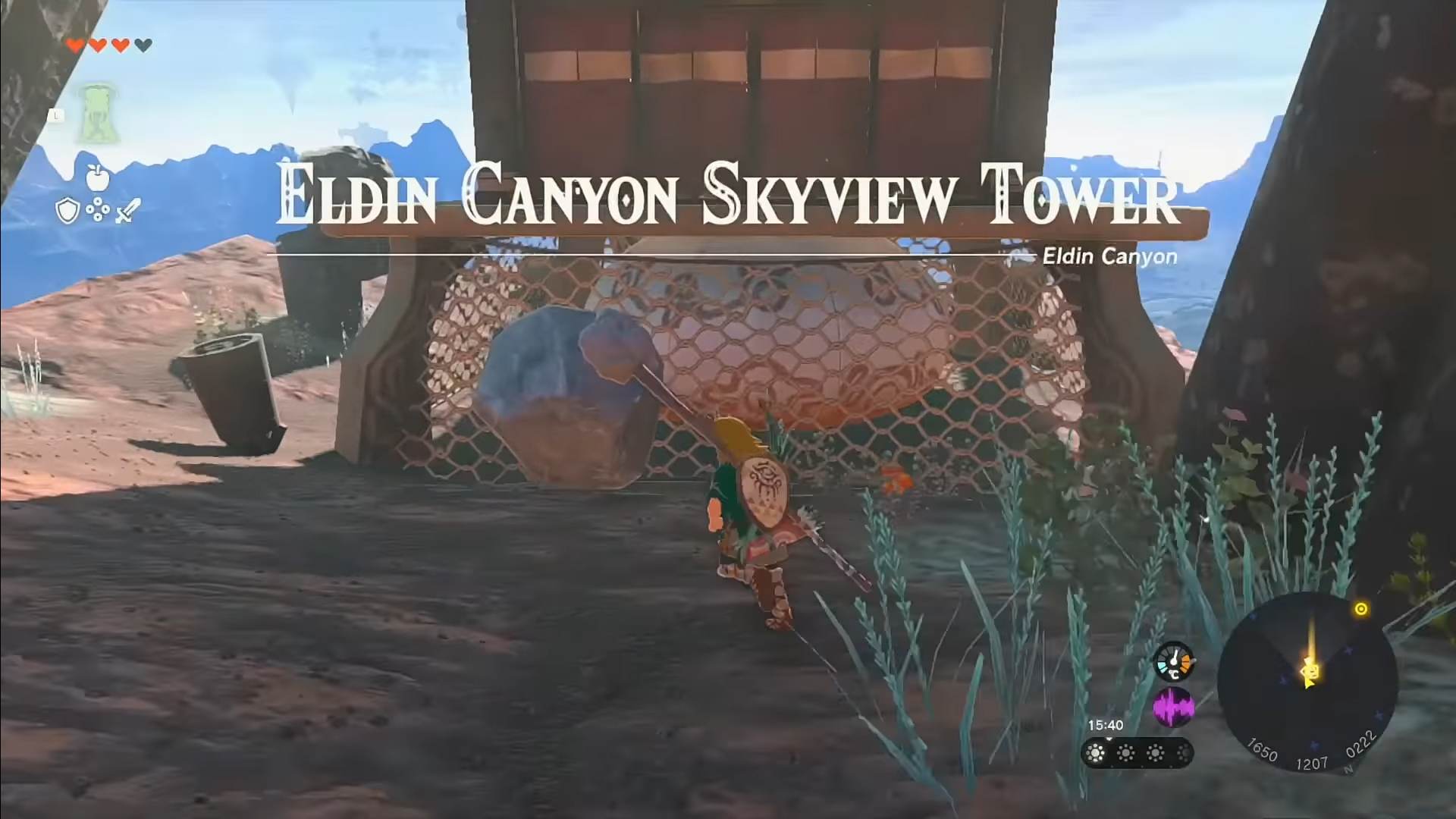 Zelda Tears Of The Kingdom Eldin Canyon Skyview Tower Where To Find