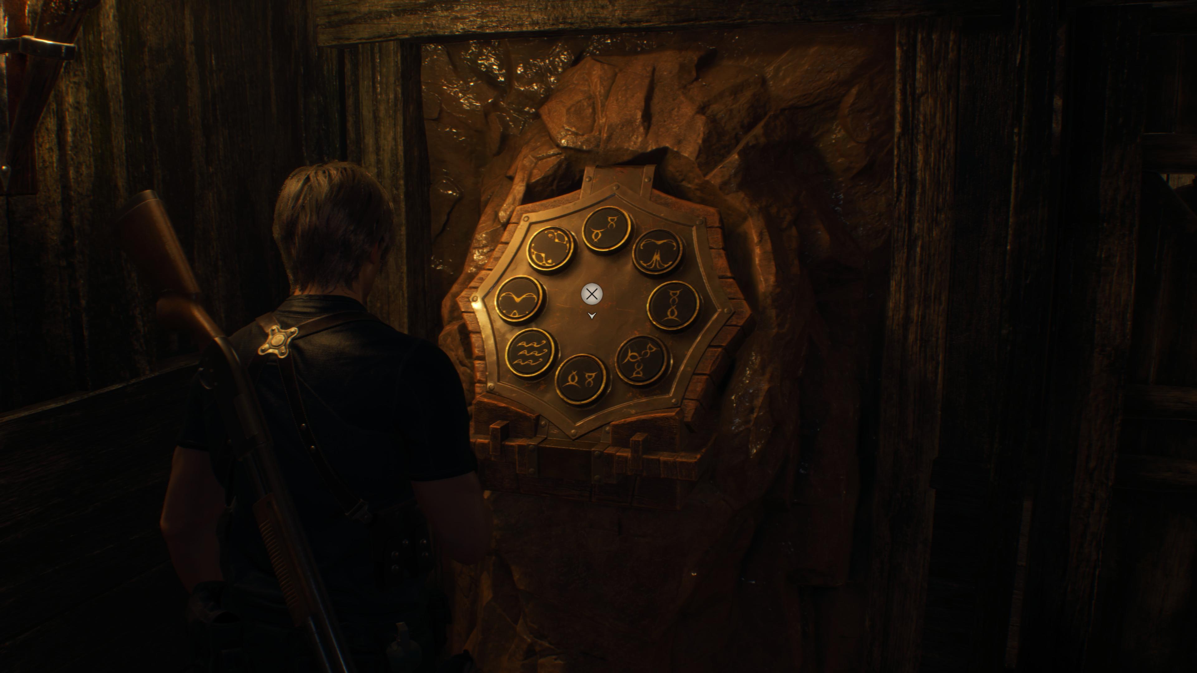 How To Solve The Large Cave Shrine Puzzle In Resident Evil 4 Remake