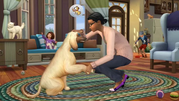 The Sims 4: Cats and Dogs Promotional Image