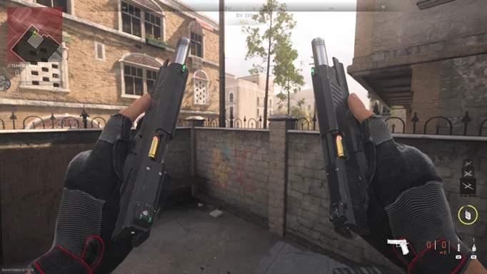 Image of the akimbo 9mm Daemon from MW2
