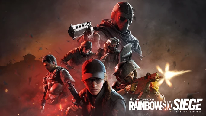 Key art for Operation Deadly Omen in Rainbow Six Siege featuring Operators