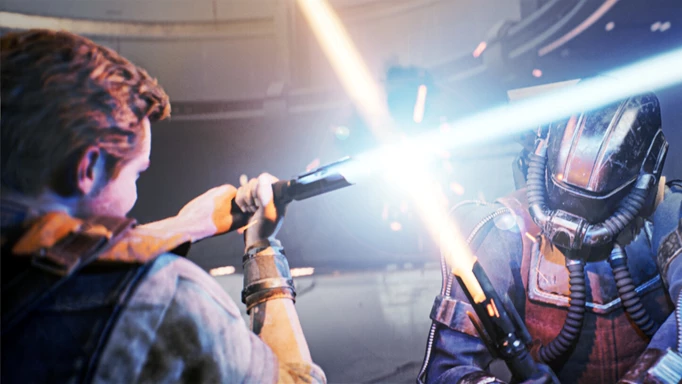 Star Wars Jedi: Survivor lightsaber battle