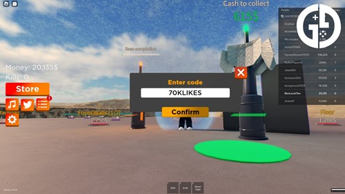 All Roblox War Age Tycoon codes for free Cash and Rewards in