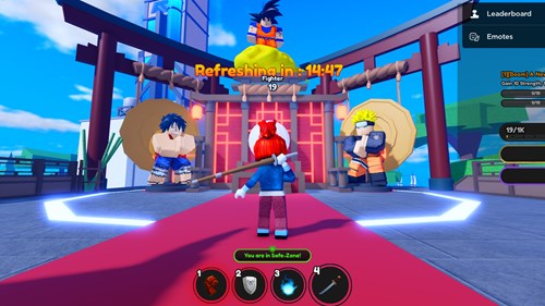 THIS GAME GIVES *FREE* ANIME SKINS!  ANIME BATTLE SIMULATOR! (ROBLOX) 