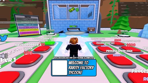 Rarity Factory Tycoon Codes (October 2023)