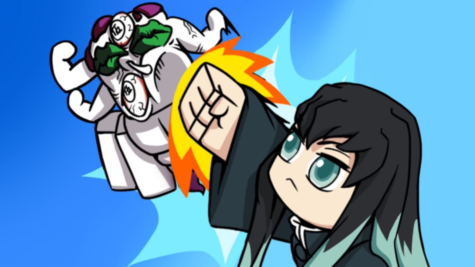 Anime Fight Stomach Punch GIF | GIFDB.com