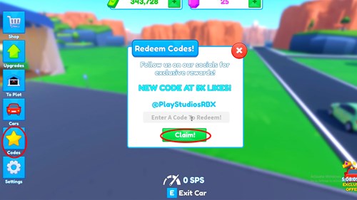 Car Factory Tycoon codes - a Roblox character standing by a car