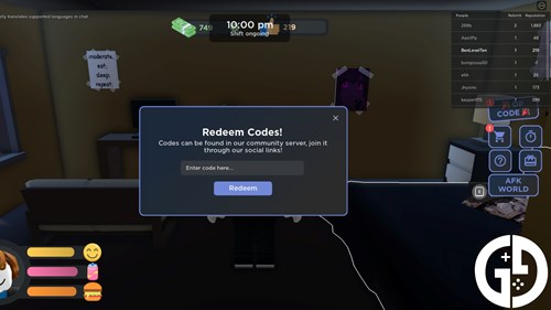 How to make a Discord-Roblox codes for redeem codes gui