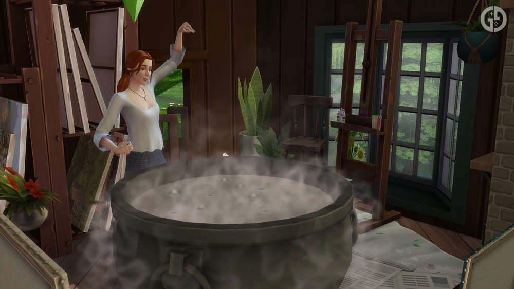 The Sims 4 Spellcaster cheats for Realm of Magic, including talent points