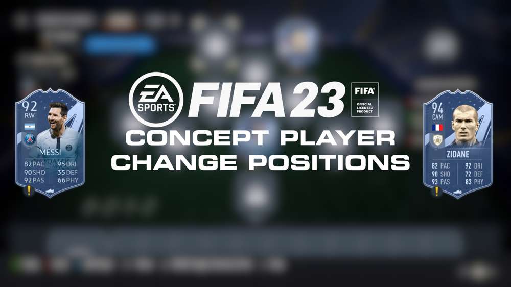 Can You Change Concept Player Positions In FIFA 23?