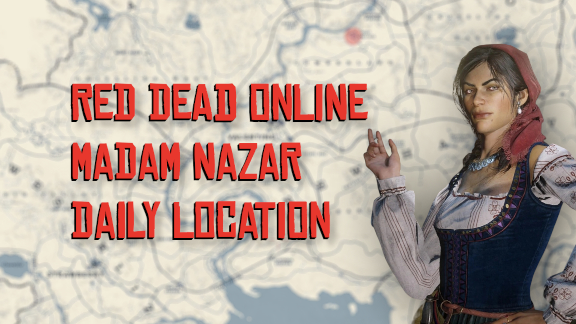 Where is Madam Nazar Red Dead Online on January 21st?