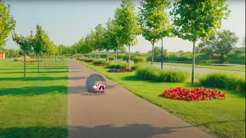 A promotional image of Lechonk in Pokemon GO