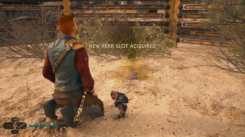 Perk slot acquired at Harvest Ridge