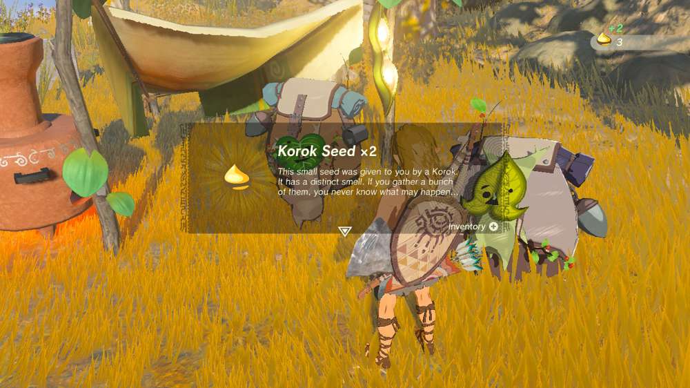 Where are the Korok Seeds in the Great Sky Island in Zelda: Tears of the Kingdom