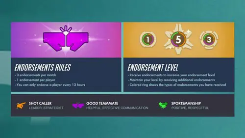 Overwatch 2 Endorsements Explained