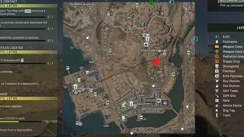 MW2 DMZ SC Grunts Footlocker Key Location