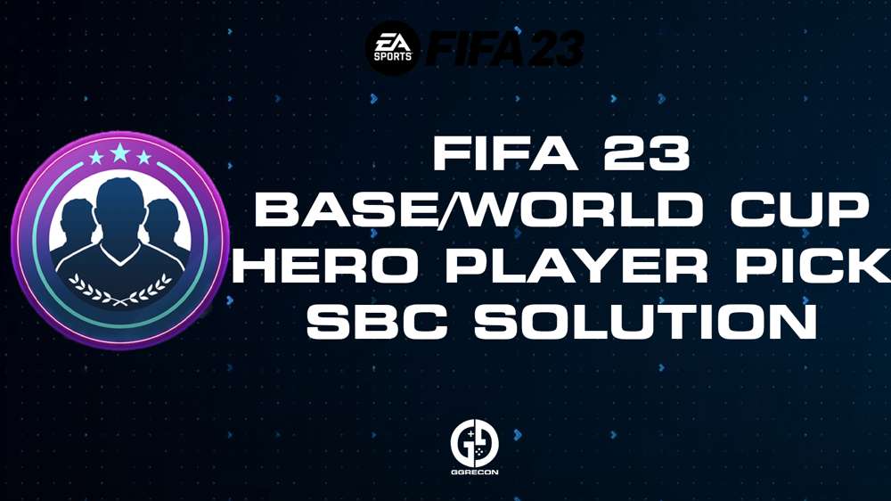 FIFA 23 87+ Base or World Cup Hero Player Pick SBC Solution