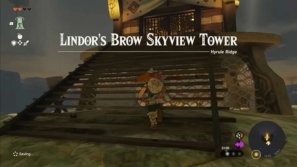 Zelda Tears of the Kingdom Lindor's Brow Skyview Tower: Where to find & how to activate