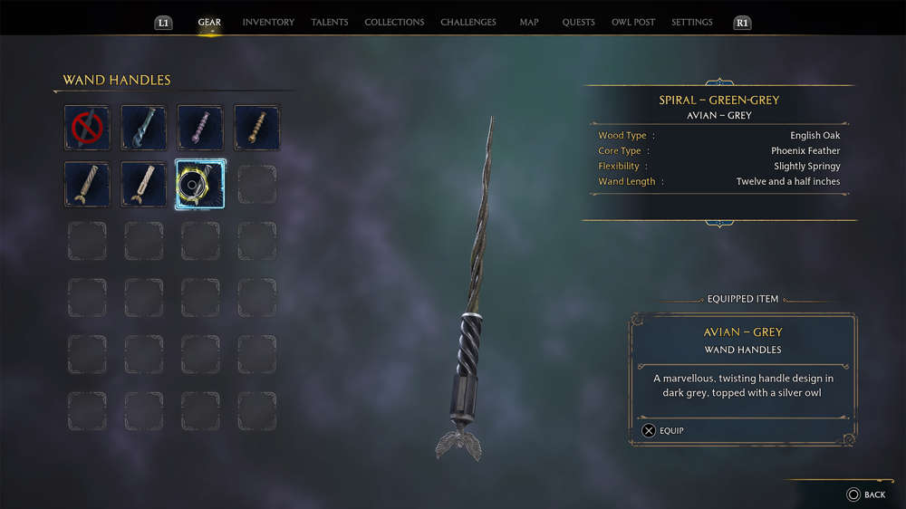 How to customise your wand in Hogwarts Legacy