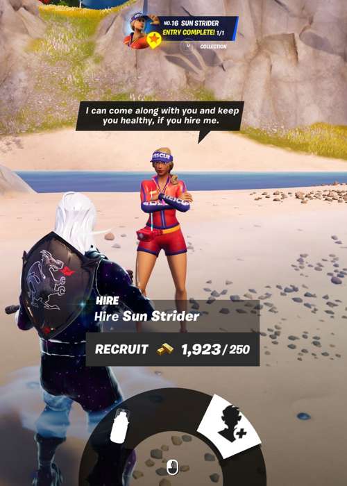 Fortnite hire a Character: Where and how to hire a Character in Chapter 4 Season 4