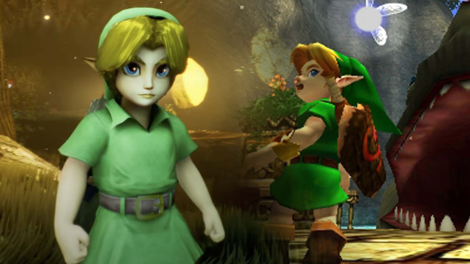 New Zelda Ocarina of Time Fan Remake in Unreal Engine 5 video shows off  Lumen improvements