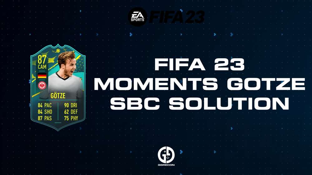 FIFA 23 Moments Gotze SBC Solution