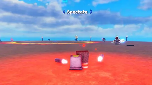 Image of death in Blade Ball