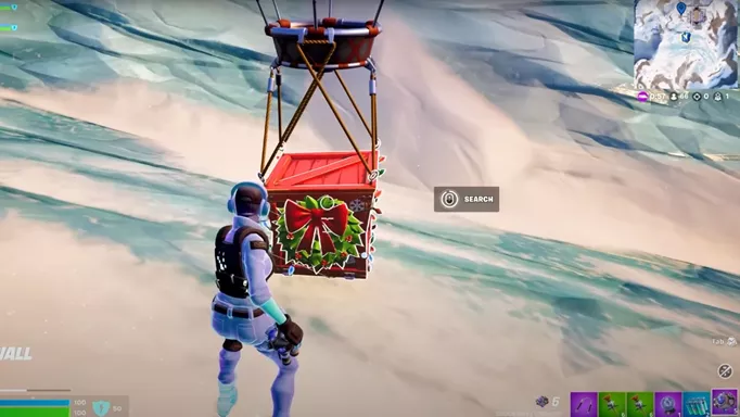 Looting a Supply Drop in the Ship It! Express LTM