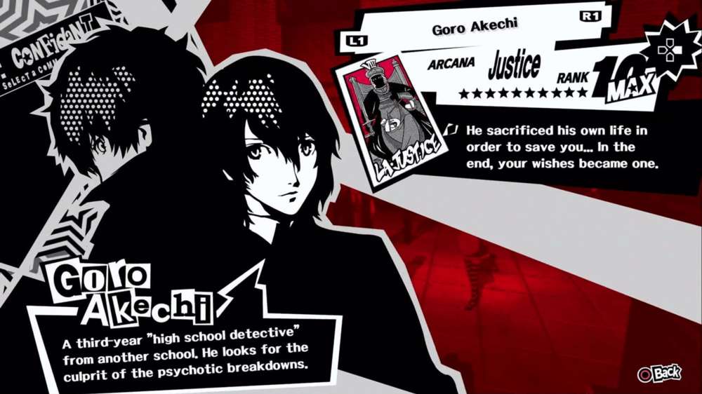 Persona 5 Royal Goro Akechi (Justice) Confidant Guide