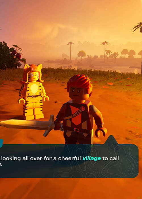 How to invite an NPC to live in your village in LEGO Fortnite