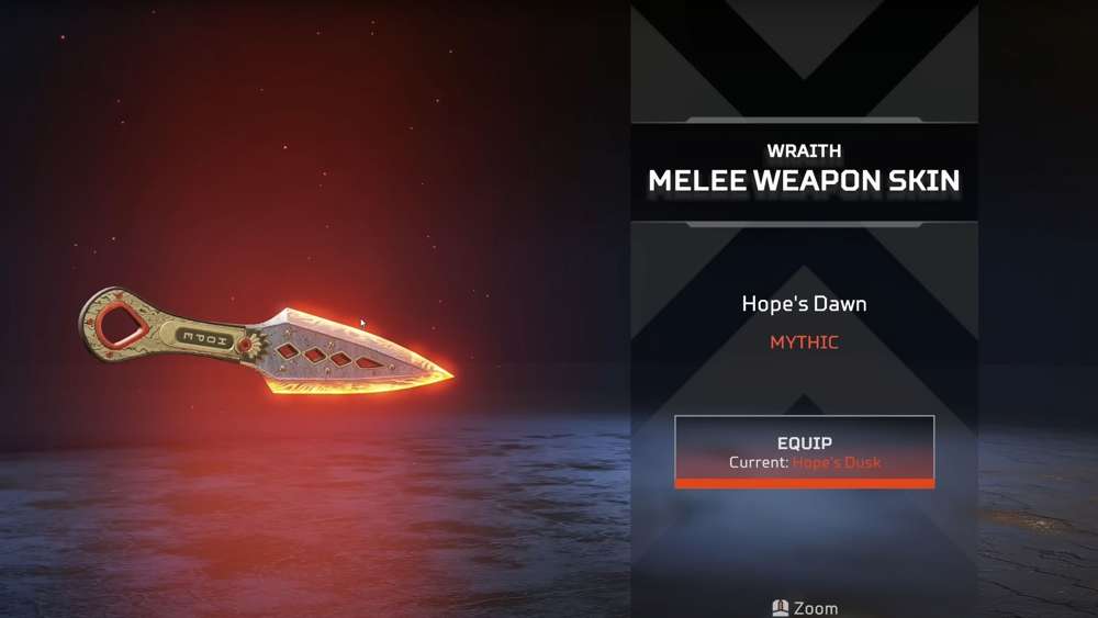 Here's how you unlock Wraith’s Hope’s Dawn Kunai Heirloom in Apex Legends