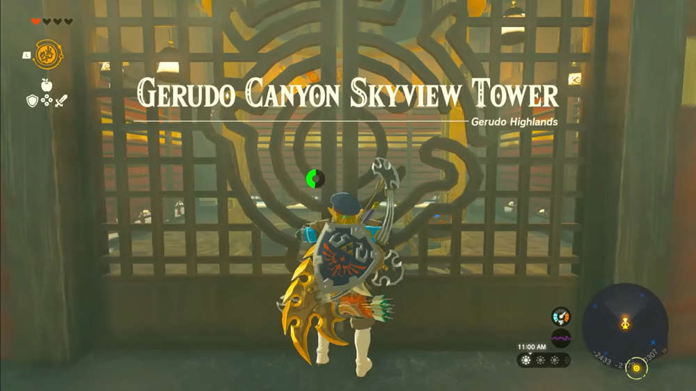 Zelda Tears of the Kingdom Gerudo Canyon Skyview Tower: Where to find & how to activate