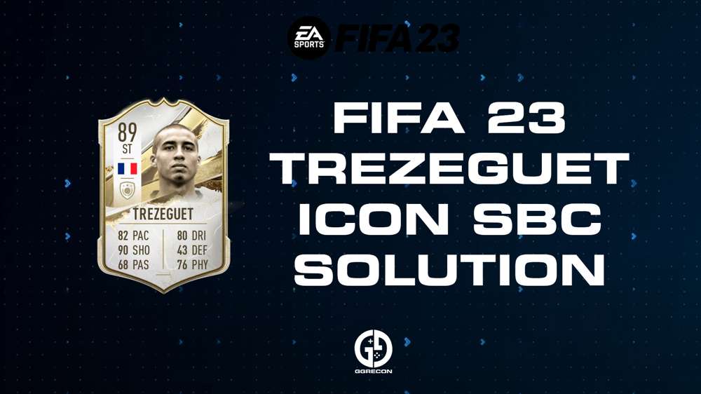 FIFA 23 Trezeguet Icon SBC Solution