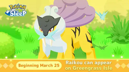 Raikou on Greengrass Isle