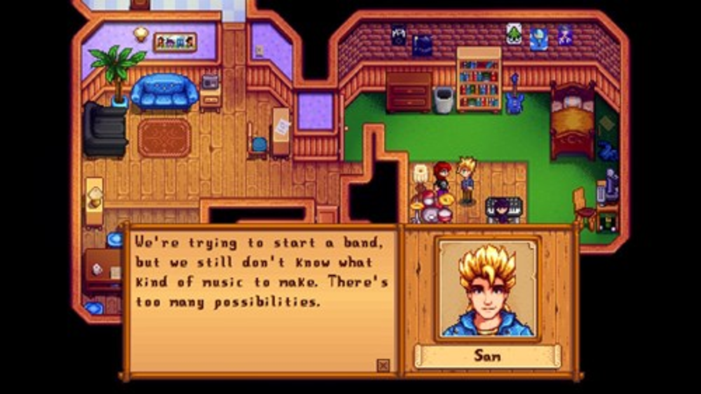 Stardew Valley Sam: Gifts, Schedule, And Heart Events