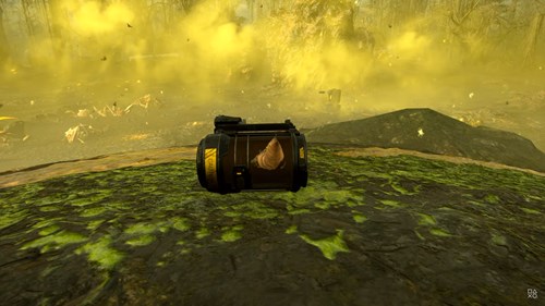 Larva backpack in Helldivers 2