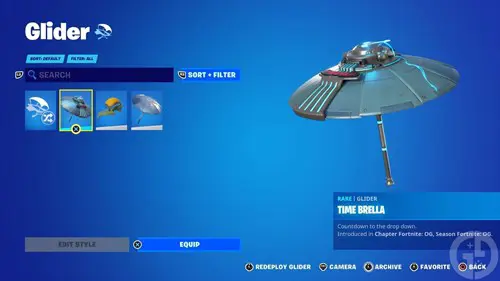 Fortnite OG Victory Umbrella