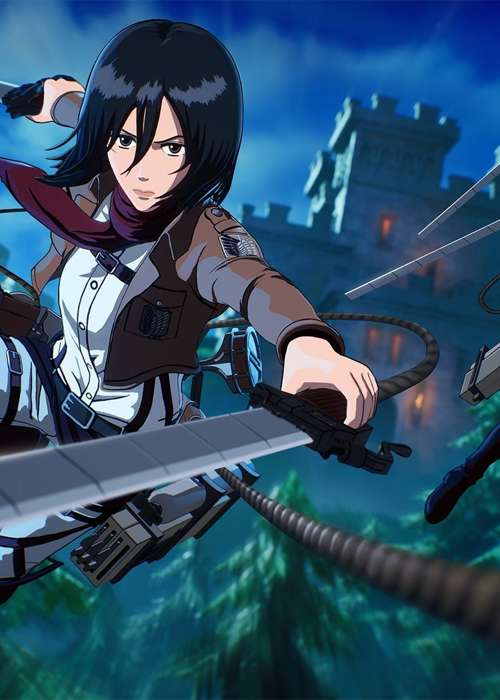 How to get the Mikasa & Levi Attack on Titan Skins in Fortnite