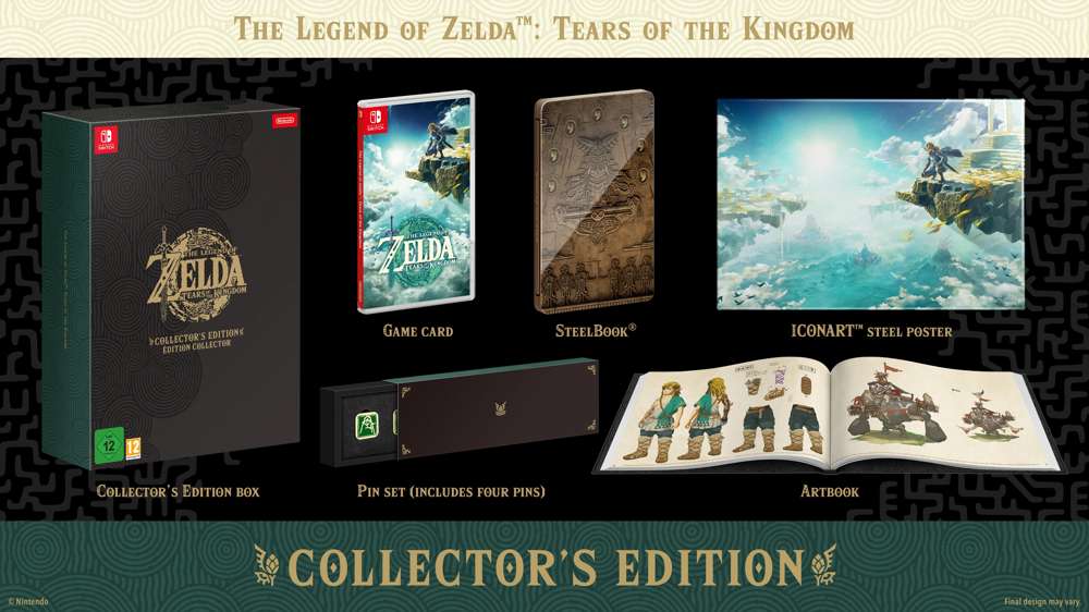 Where To Pre-Order Zelda: Tears Of The Kingdom Collector’s Edition (UK/US)