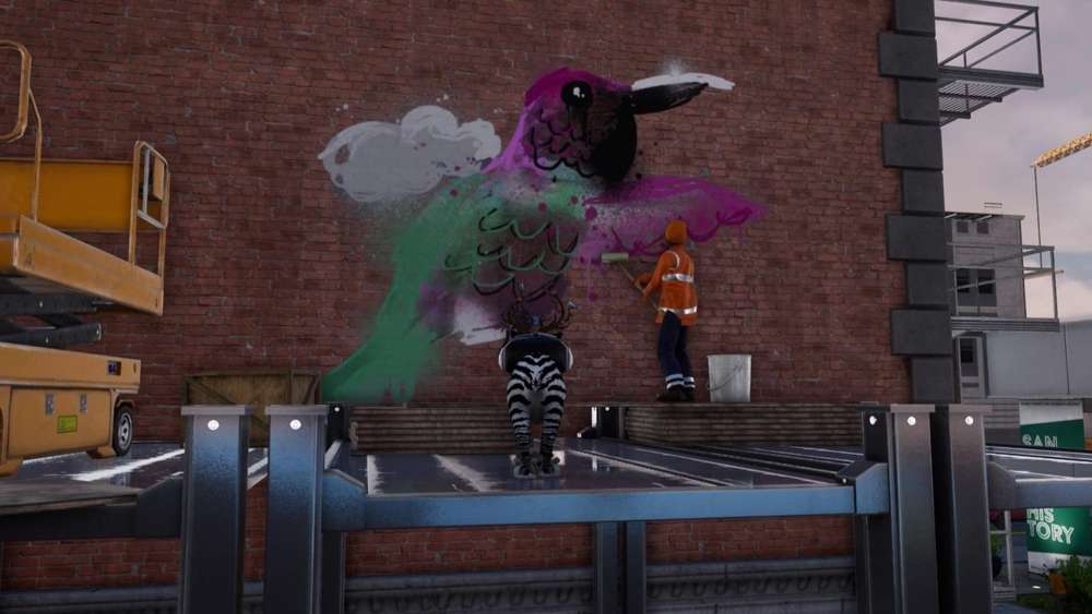 How to complete the Curator quest in Goat Simulator 3 with the Baanksy gear