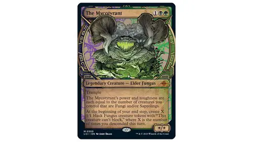 Mycotyrant card in MTG Lost Caverns of Ixalan