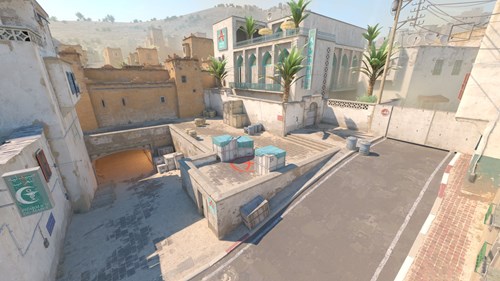 A desert map in CS:GO