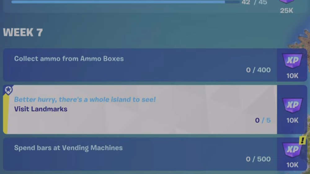 How to complete the Visit Landmarks quest in Fortnite