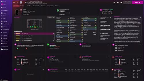 FM22 Ryan Fredericks