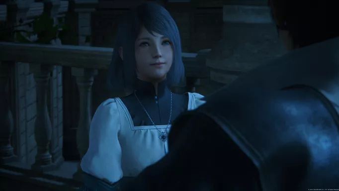 Jill Warrick, the Dominant of Shiva in Final Fantasy 16
