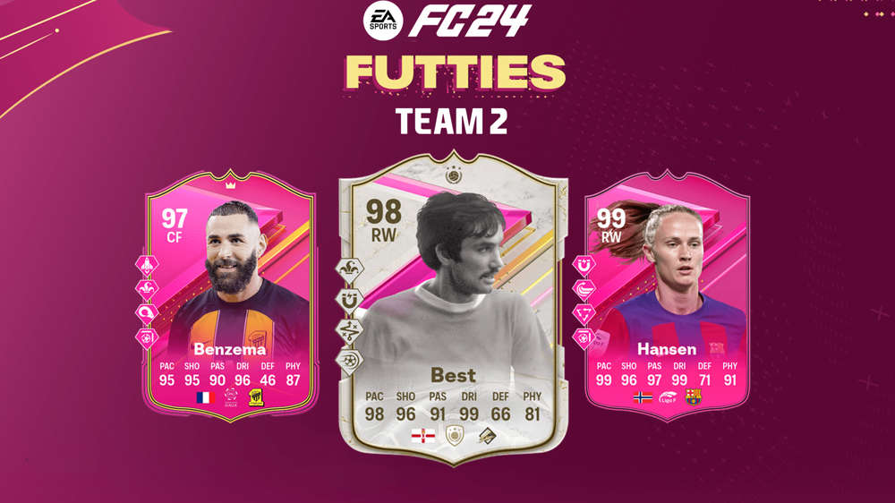 FC 24 FUTTIES Team 2 players and full squad