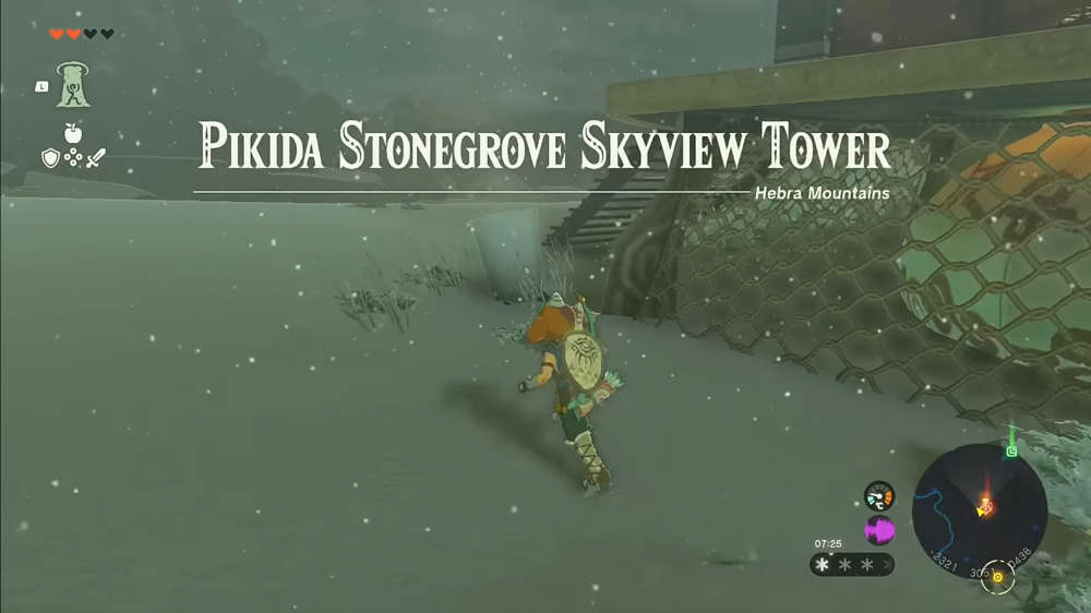 Zelda Tears of the Kingdom Pikida Stonegrove Skyview Tower: Where to find & how to activate