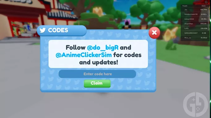 Anime Clicker codes (October 2023) - Free boosts