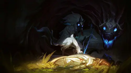 Kindred from League of Legends.