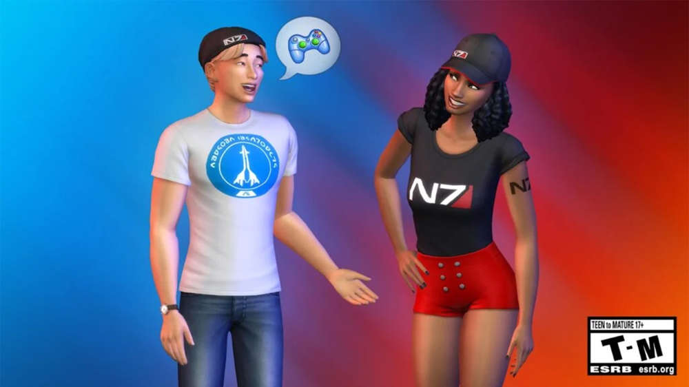 The Sims 4: Mass Effect Items